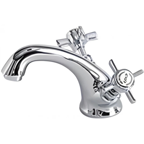 Vòi chậu lavabo nóng lạnh bằng đồng Kanly CHV105
