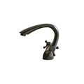 Vòi chậu lavabo nóng lạnh bằng đồng Kanly GCV07B