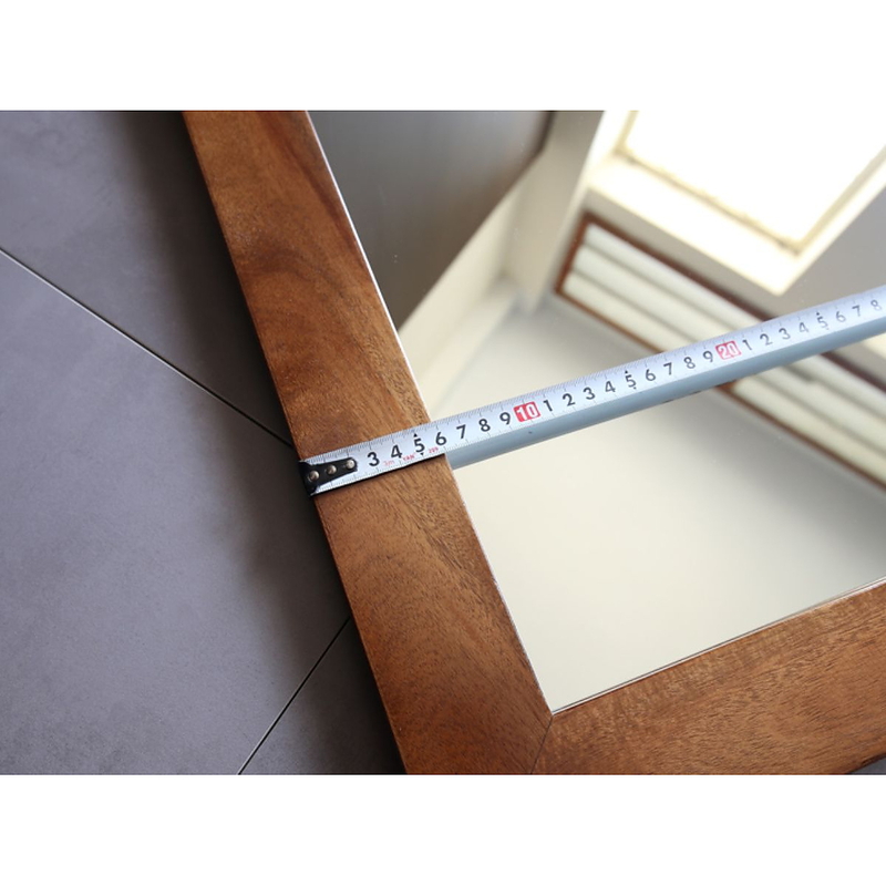 Gương soi khung bằng gỗ treo tường Kanly GG9101