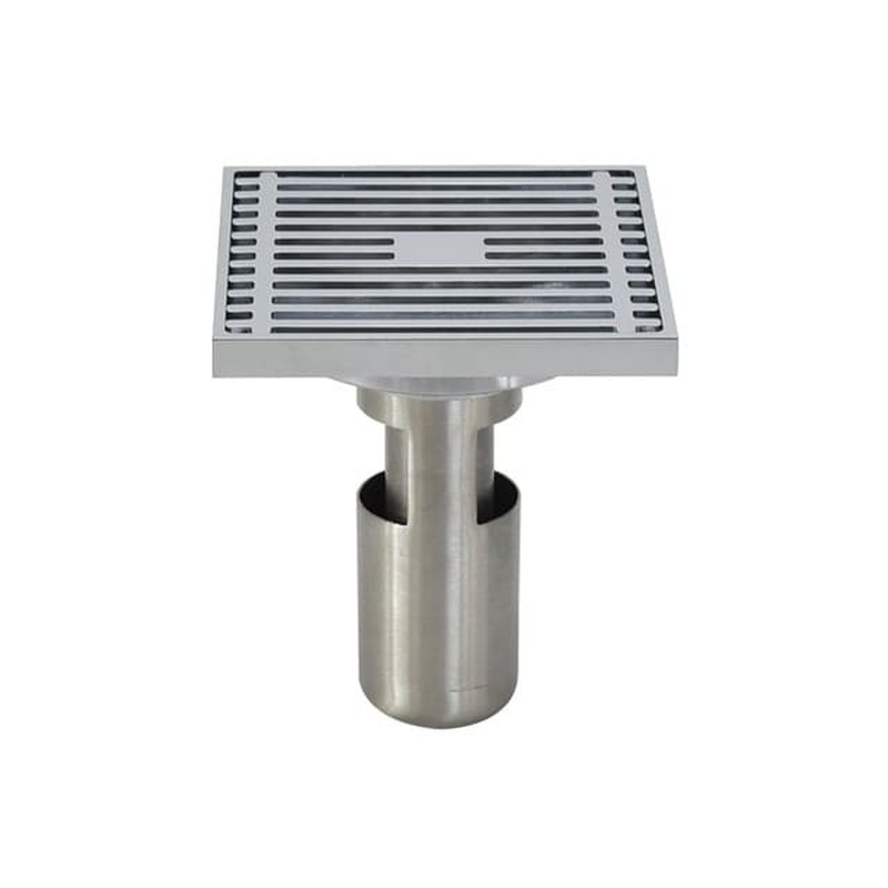 Phễu thoát sàn hoa văn bằng đồng Kanly CHP11