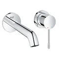 Vòi Chậu Lavabo Nóng Lạnh Gắn Tường Đức Grohe 19408001
