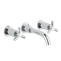 Vòi lavabo nóng lạnh gắn tường 3 chân Grohe 20164000