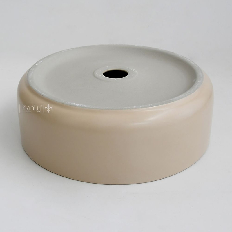 Chậu lavabo đặt bàn bằng sứ côn Kanly SU5211