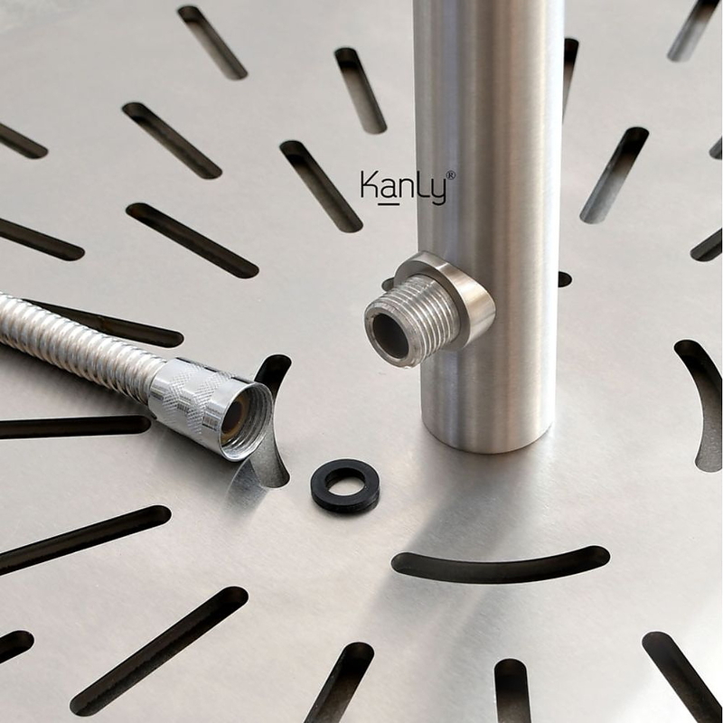 Sen cây tắm đứng đặt sàn ngoài trời Kanly KLS9018