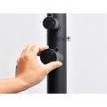 Sen cây tắm đứng đặt sàn ngoài trời màu vàng hồng Kanly KLS9015RG