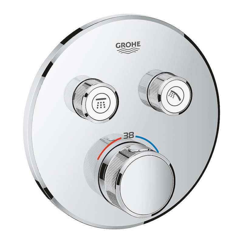 Mặt Nạ Sen Tắm Nóng Lạnh Âm Tường Đức Grohe 29119000