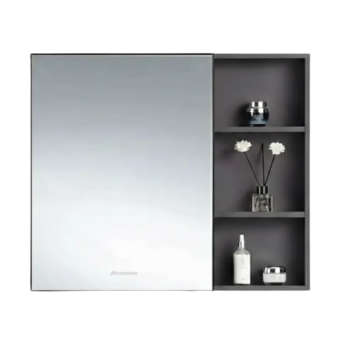 Tủ gương phòng tắm 80x80cm ATMOR AT745 đen