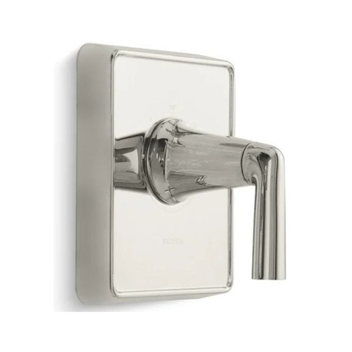 Tay van điều chỉnh nhiệt độ sen tắm màu nickel Kallista P23222-LV-AD
