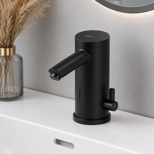 Vòi lavabo cảm ứng nóng lạnh Kanly GCVC01B