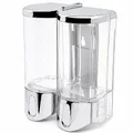 Hộp nhấn xà phòng đôi 500mlx2 ATMOR DH-SBD-102CP (DHSBD102CP)