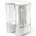 Hộp nhấn xà phòng đôi 500mlx2 ATMOR DH-SBD-102W (DHSBD102W)