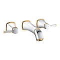Vòi Chậu Lavabo Nóng Lạnh Gắn Tường Đức Grohe 20622IG0