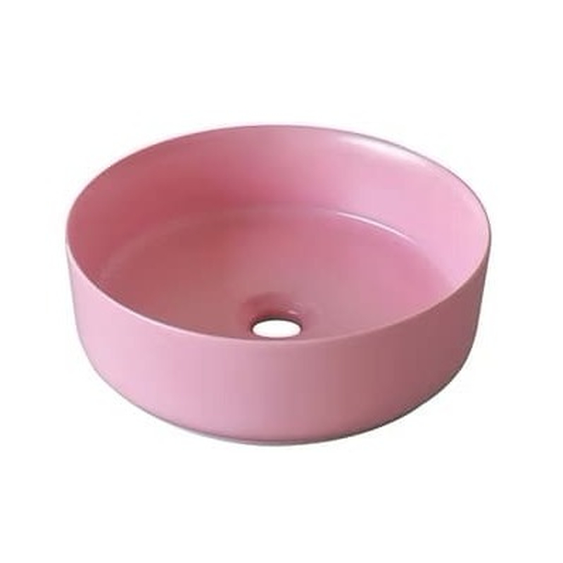 Chậu rửa Lavabo đặt bàn màu hồng Clara CB-1117B-MPK