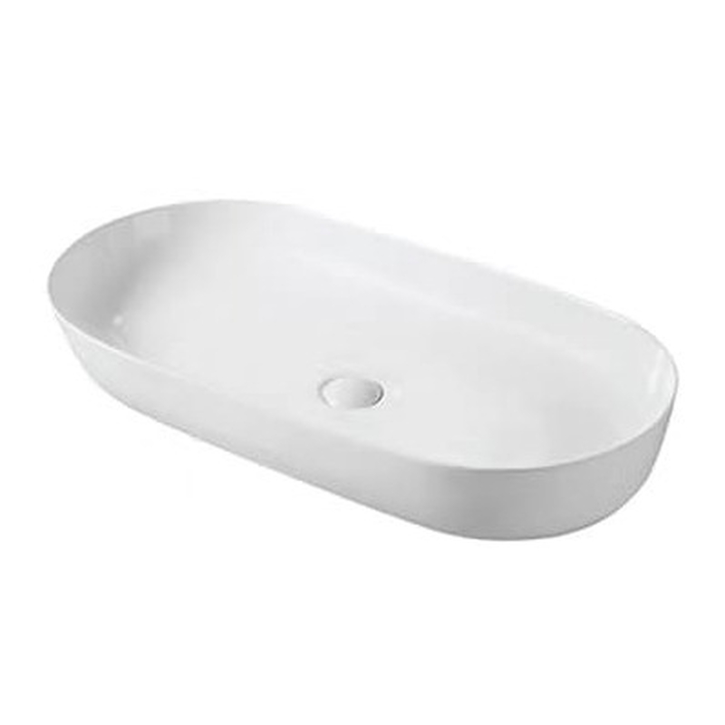 Chậu rửa Lavabo đặt bàn màu trắng Clara CB-1172-MW