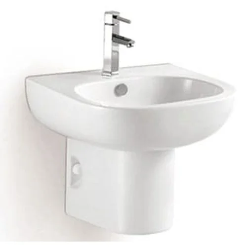 Chậu Lavabo Treo Tường Chân Lửng Clara CB-305+CB-305C