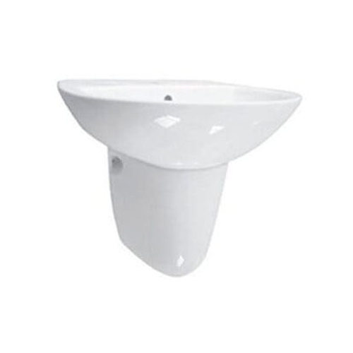 Chậu rửa Lavabo treo tường chân lửng Clara CB-310+CB-310C