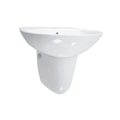 Chậu Lavabo Treo Tường Chân Lửng Clara CB-310+CB-310C