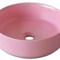 Chậu rửa Lavabo đặt bàn màu hồng Clara CB-1117B-MPK
