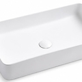 Chậu rửa Lavabo đặt bàn màu trắng Clara CB-1171-MW