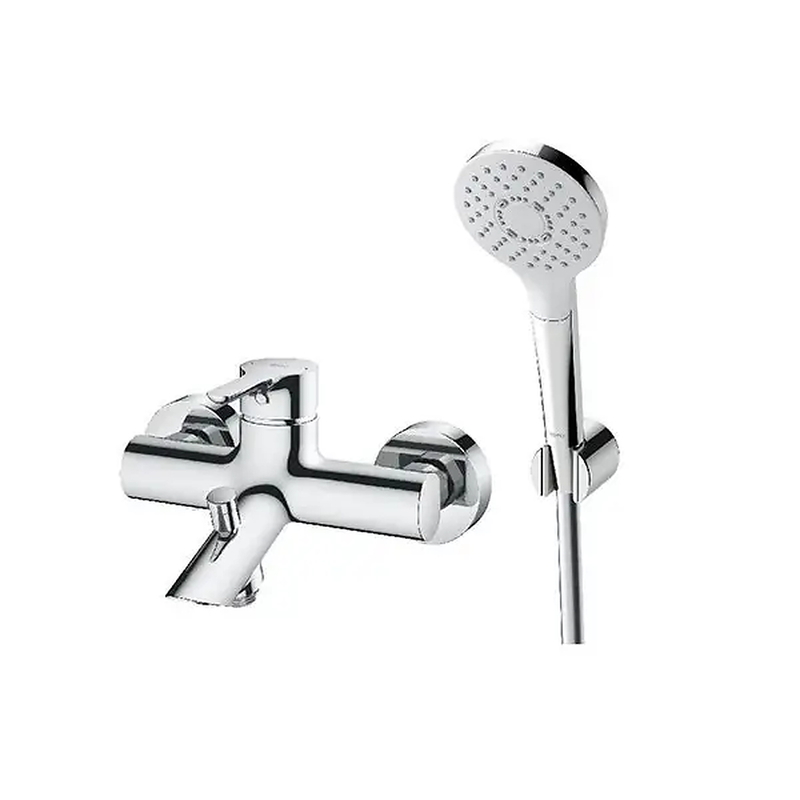 Vòi sen tắm nóng lạnh TOTO TBS01302V+TBW01008V