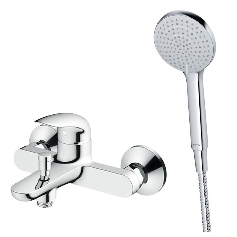 Vòi sen tắm nóng lạnh TOTO TBS03302V+TBW09010V