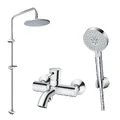 Bộ Sen Tắm Cây Nóng Lạnh TOTO DM907CS+TBS02302V+TBW07009A