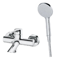 Vòi sen tắm nóng lạnh TOTO TBS01302V+TBW09000V