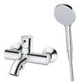 Vòi sen tắm nóng lạnh TOTO TBS02302V+TBW09000V