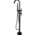 Vòi sen bồn tắm đặt sàn mạ đen Clara CF-29358-2BK