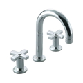 Vòi chậu rửa mặt 3 chân màu chrome Kallista P24131-CR-CP