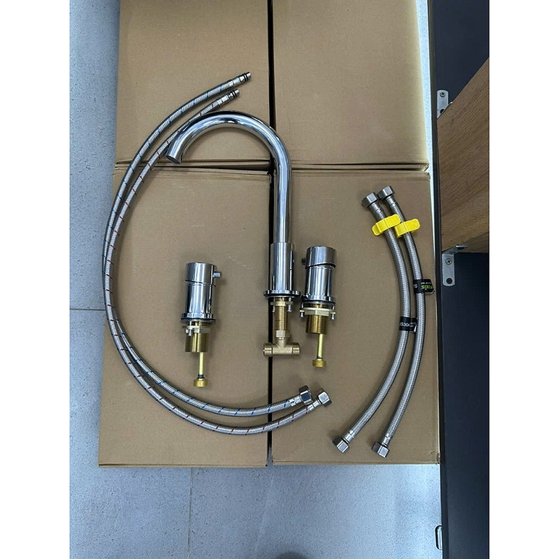 Vòi chậu lavabo, vòi bồn tắm Miken MKV-60121W-1