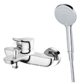 Vòi sen tắm nóng lạnh TOTO TBG01302VA+TBW01035V