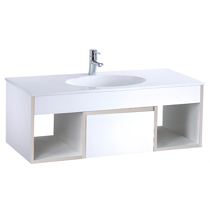Bộ Tủ chậu lavabo Treo Tường Caesar LF5028+EH05028DDV