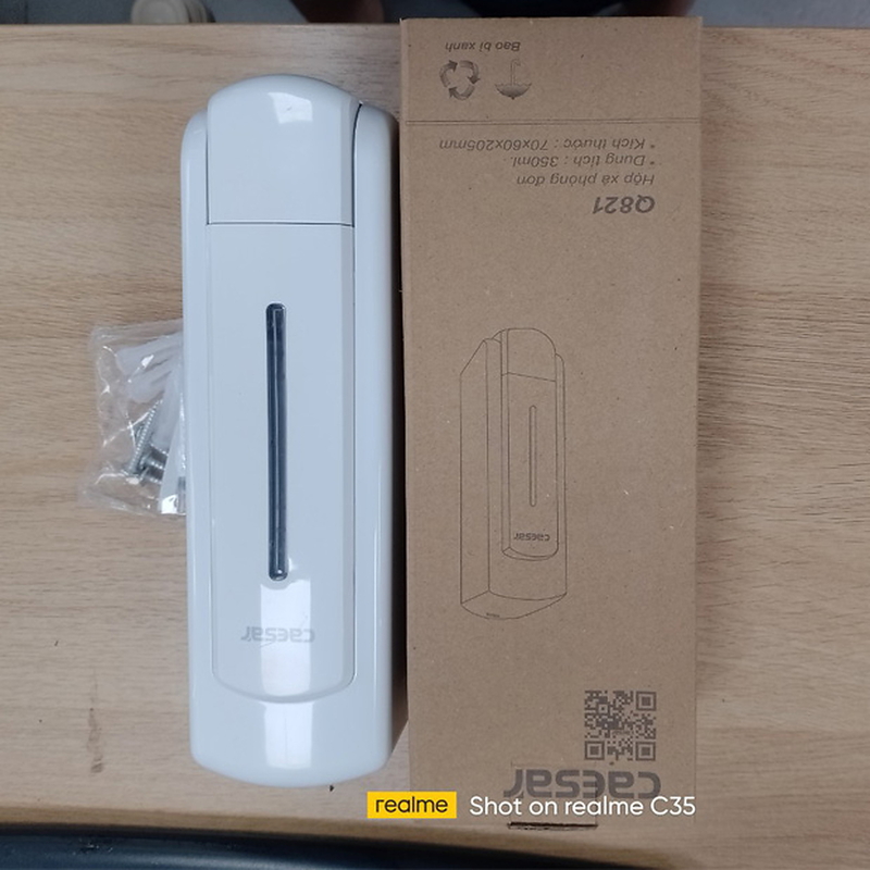 Hộp Đựng Xà Phòng Kín Đơn Caesar Q821