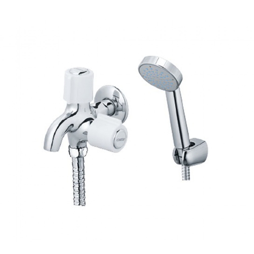Vòi Sen Tắm Lạnh Dây Mạ Bát Mạ Caesar S038C