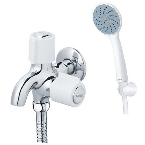 Vòi Sen Tắm Lạnh Dây Nhựa Bát Nhựa Caesar S038CP