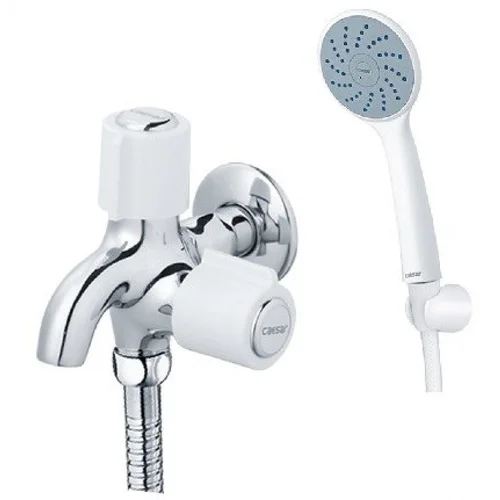 Vòi Sen Tắm Lạnh Dây Nhựa Bát Nhựa Caesar S038CP