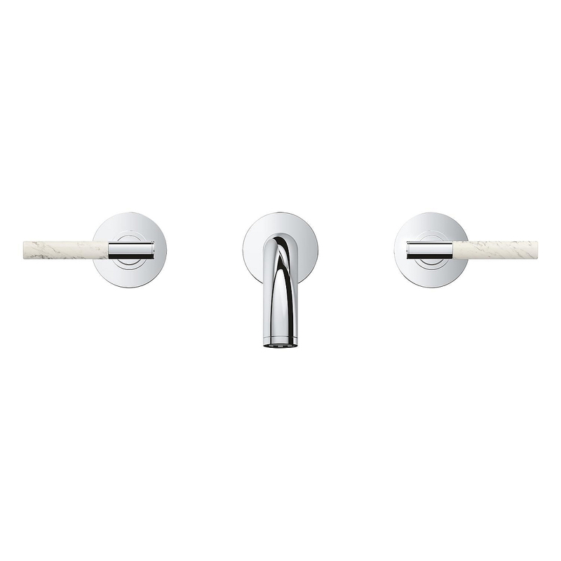 Vòi Chậu Lavabo Nóng Lạnh Gắn Tường Đức Grohe 20587000