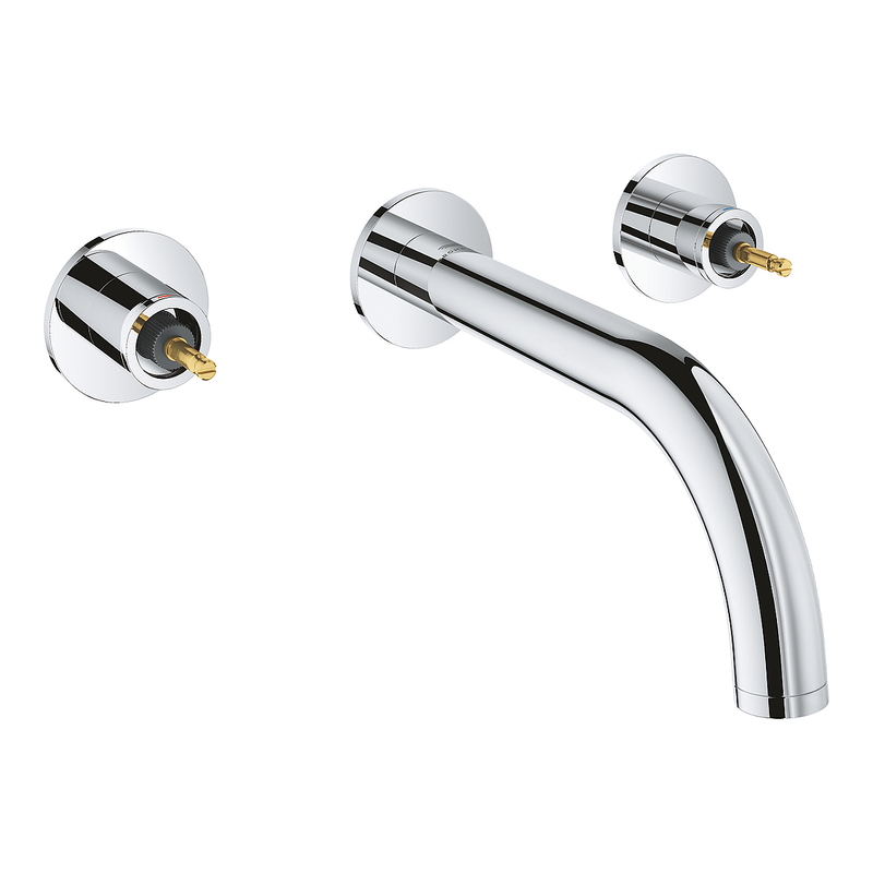 Vòi Chậu Lavabo Nóng Lạnh Gắn Tường Đức Grohe 20587000