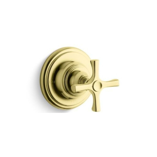 Tay van điều khiển lưu lượng sen tắm màu vàng Kallista P24623-CR-ULB