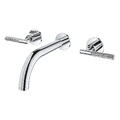 Vòi Chậu Lavabo Nóng Lạnh Gắn Tường Đức Grohe 20587000