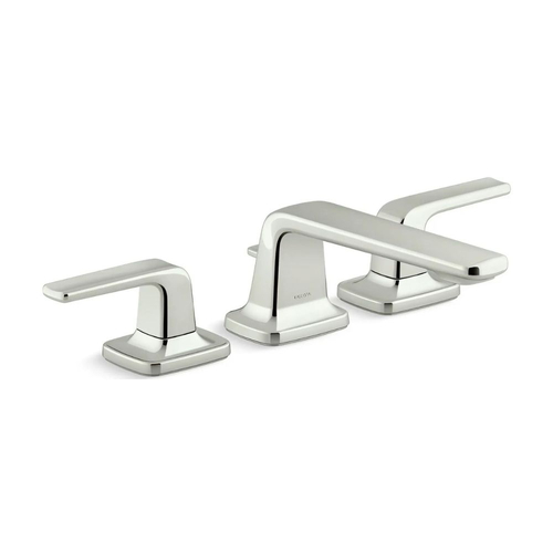Vòi bồn tắm nóng lạnh màu nickel Kallista P24703-LV-AD