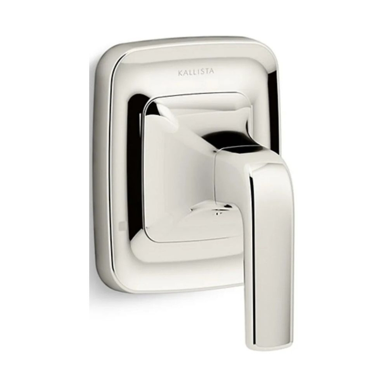 Tay van chuyển hướng dòng nước sen tắm màu nickel Kallista P24724-LV-AD