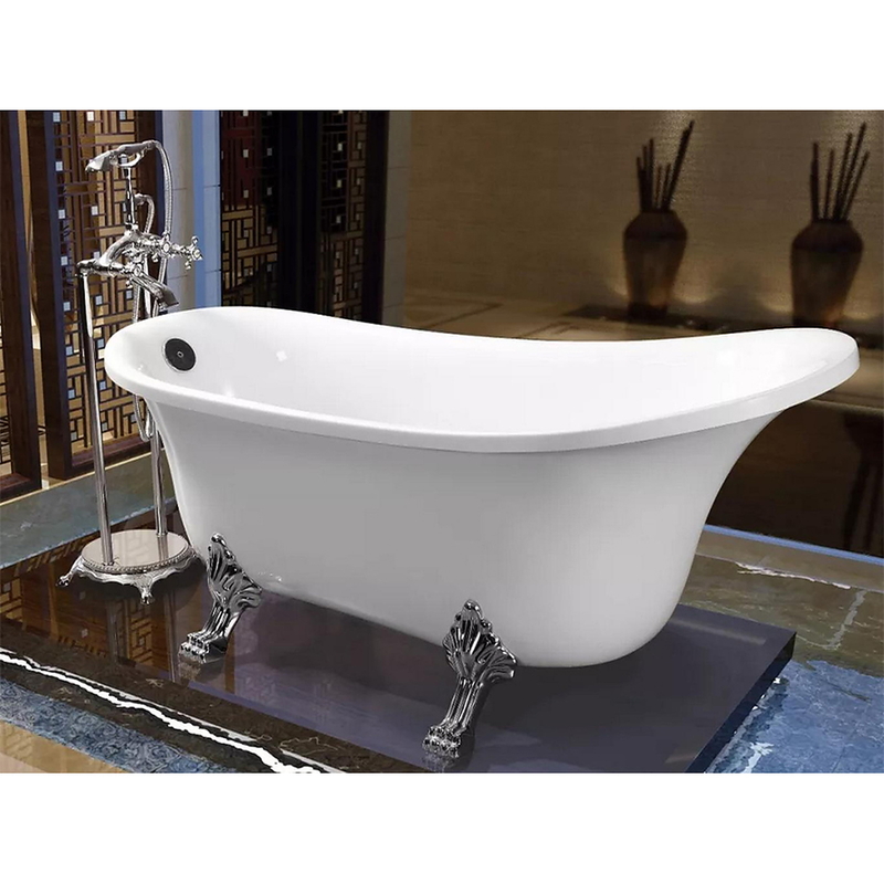 Bồn tắm đặt sàn có chân 1.7m nhập khẩu Clara CBT-144