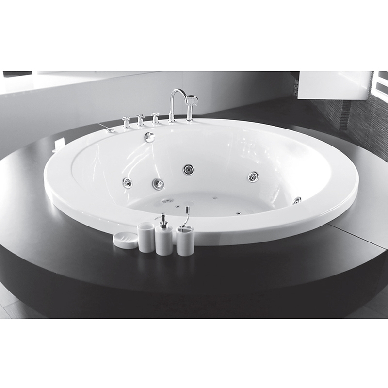 Bồn tắm massage nhựa 1.8m nhập khẩu Clara CBT-120B