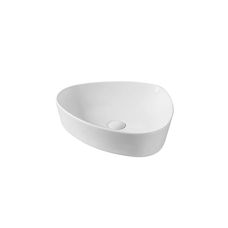 Chậu rửa Lavabo đạt bàn Clara CB-1160-W (màu trắng)