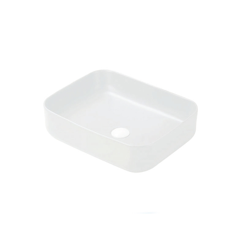 Chậu rửa Lavabo dương bàn màu trắng Clara CB-1162-W