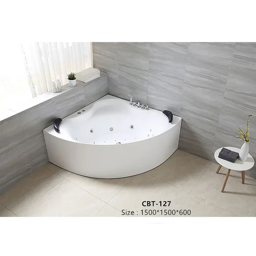 Bồn tắm massage góc 1.5m nhập khẩu Clara CBT-127