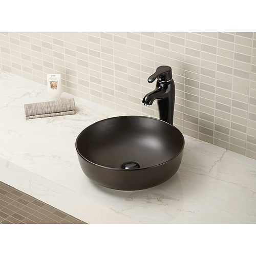Chậu rửa Lavabo đạt bàn Clara CB-1161-BK (màu nâu)
