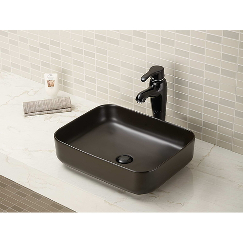Chậu rửa Lavabo đạt bàn Clara CB-1162-BK (màu đen)
